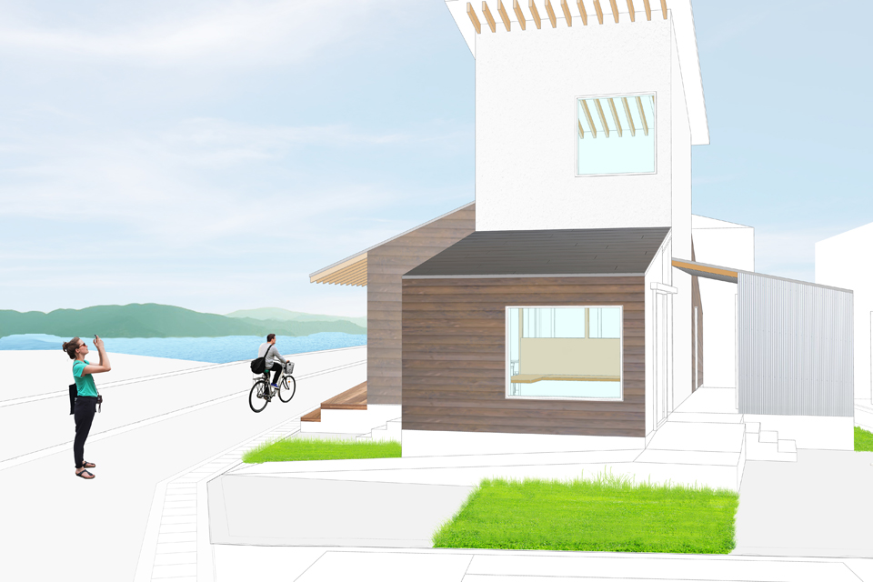 大島交流拠点イメージパース