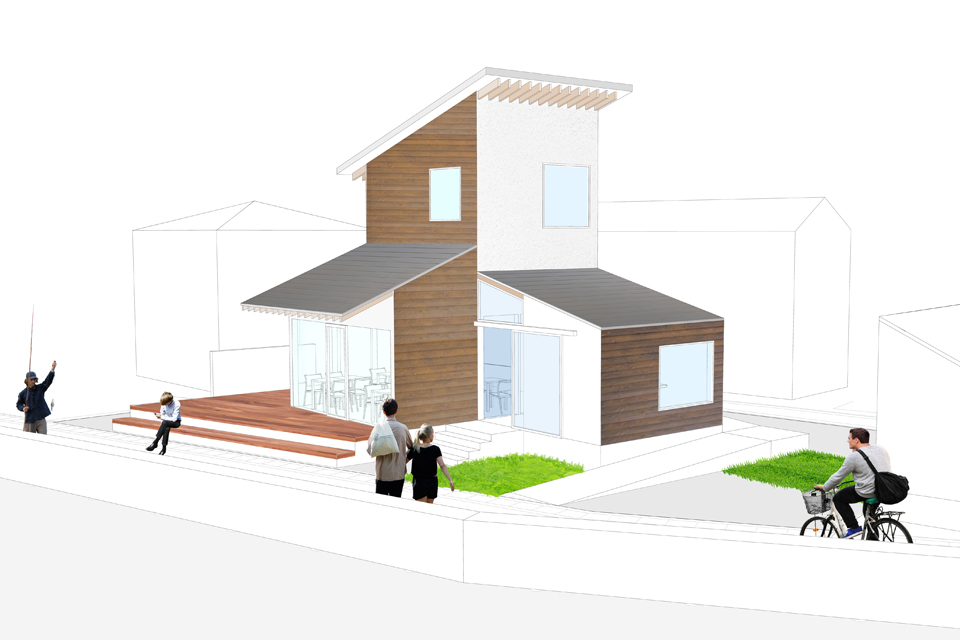 大島交流拠点イメージパース