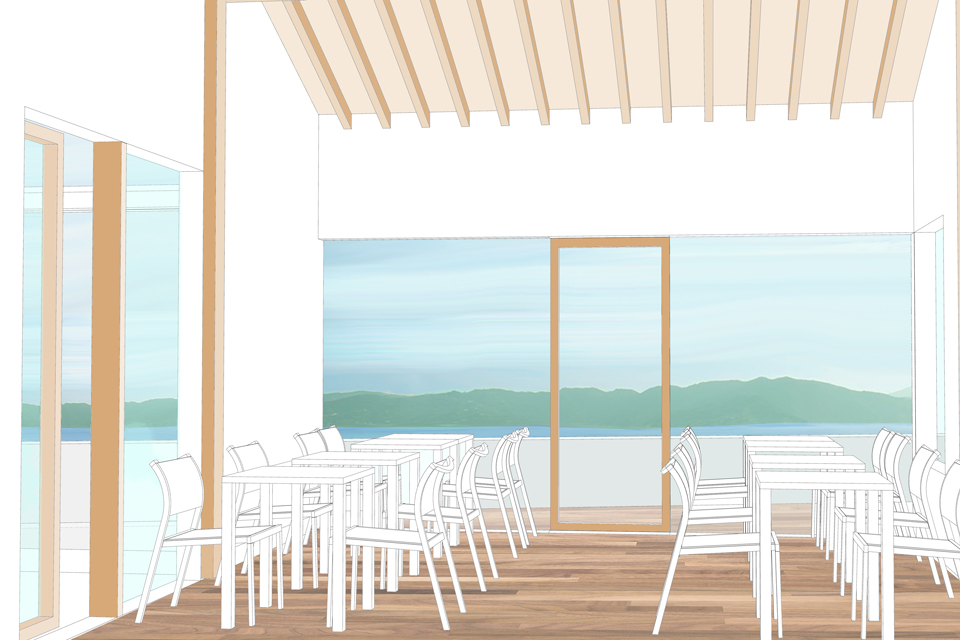 大島交流拠点イメージパース