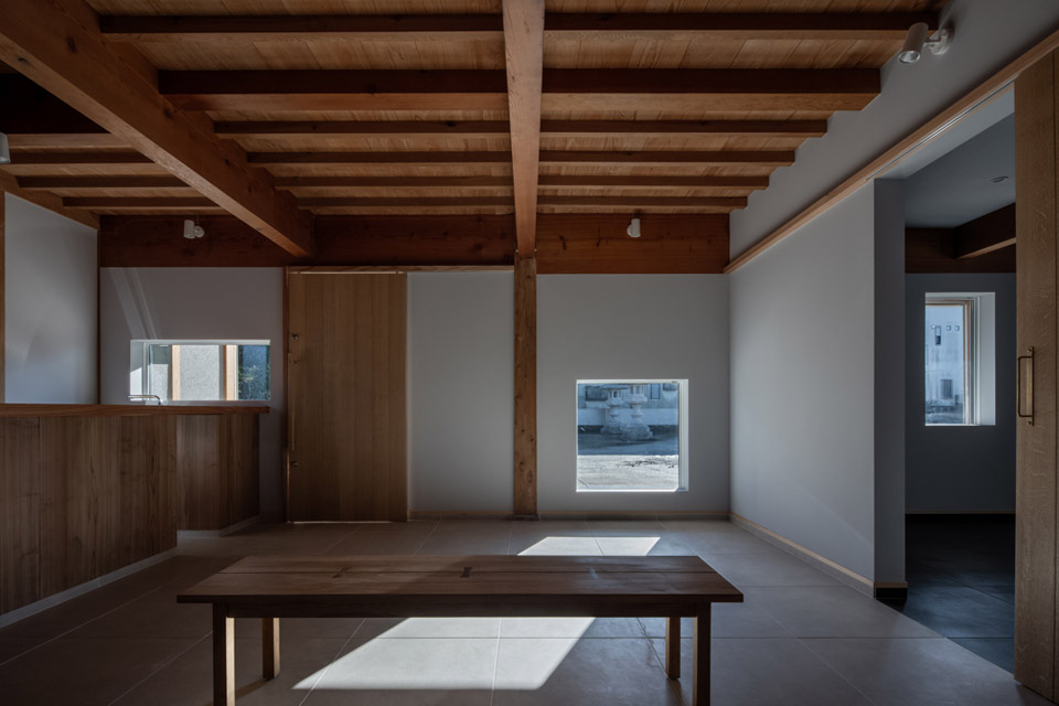 真福寺納骨堂　涅槃殿＋SHA CAFE　内観